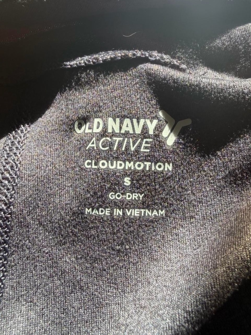 Old Navy Active Cloud Motion Dark Grey Jumper Small - Picture 4 of 5